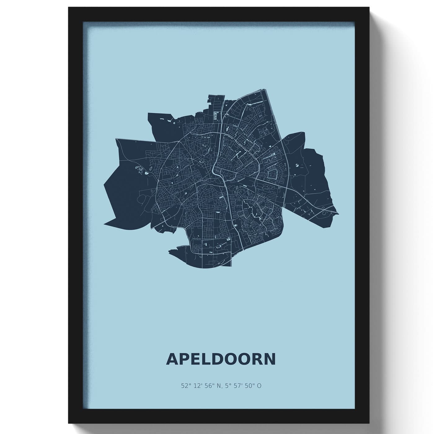 Poster Apeldoorn - Blauw
