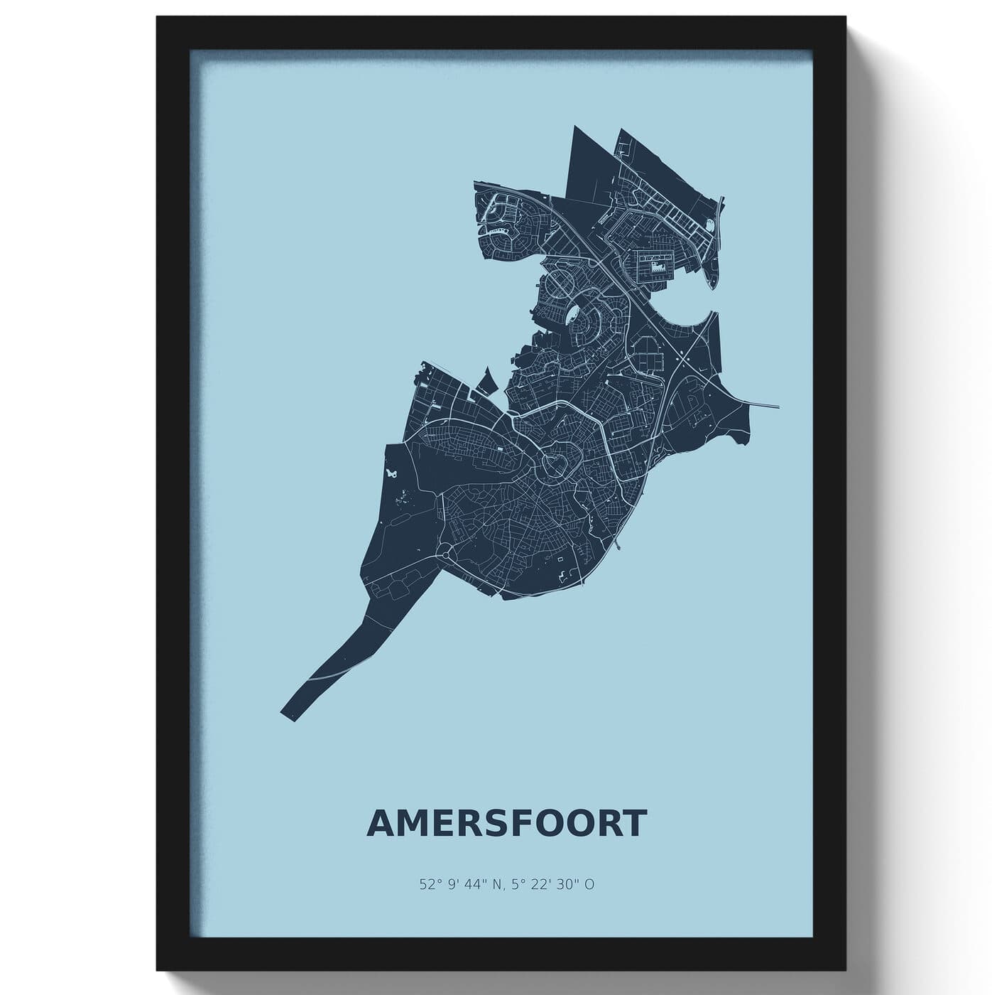 Poster Amersfoort - Blauw