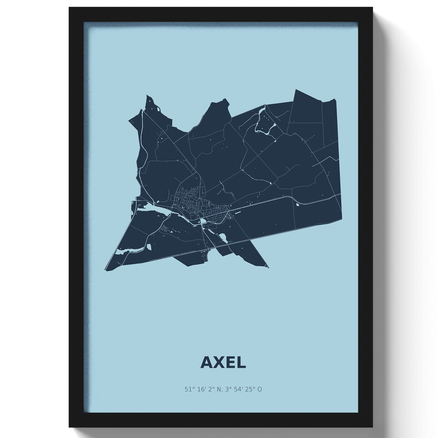 Poster Axel - Blauw