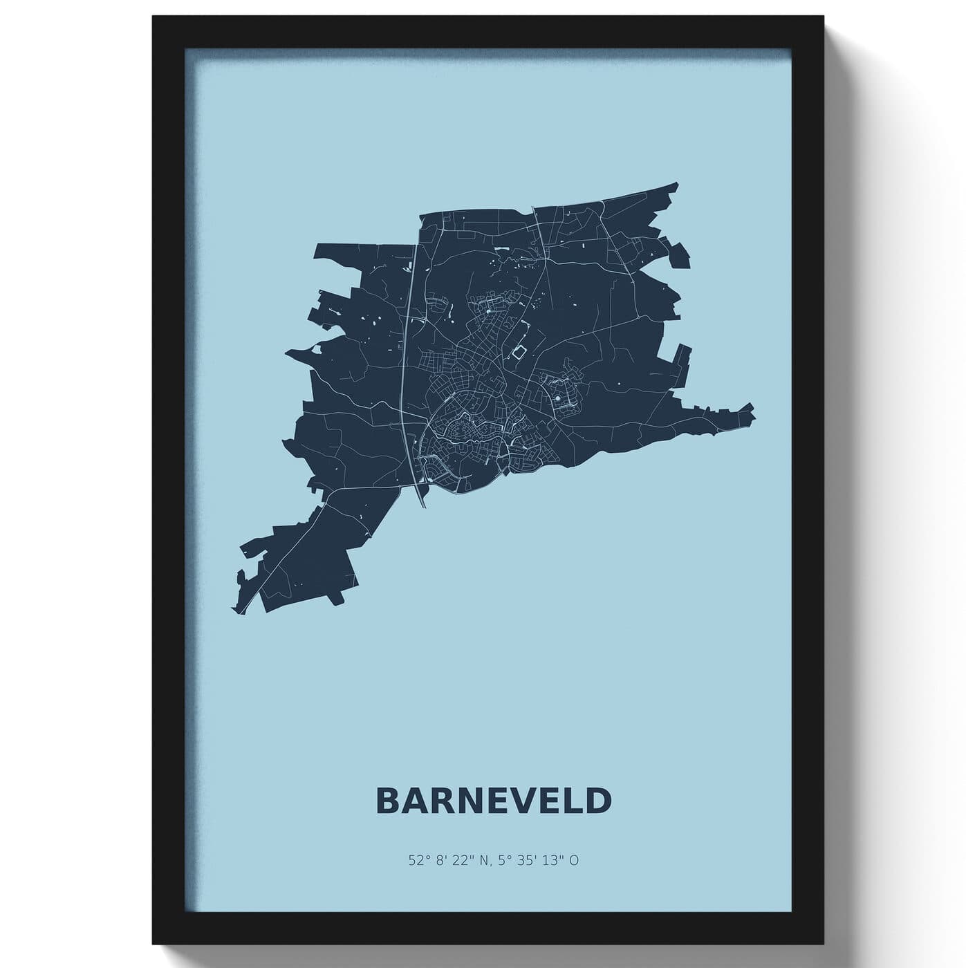 Poster Barneveld - Blauw
