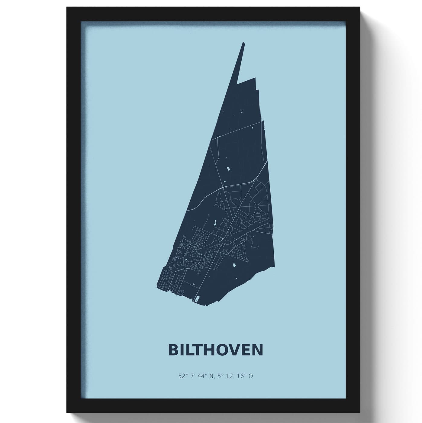 Poster Bilthoven - Blauw