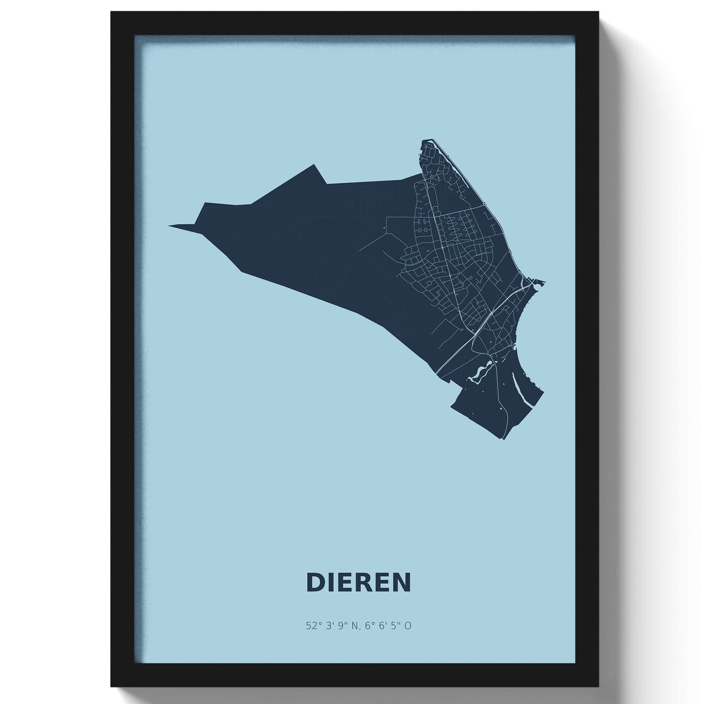 Poster Dieren - Blauw