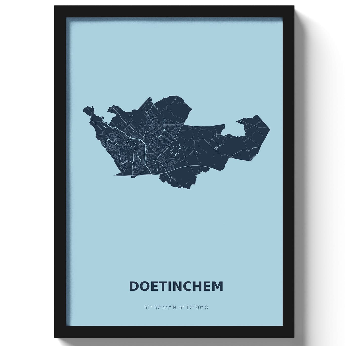 Poster Doetinchem - Blauw