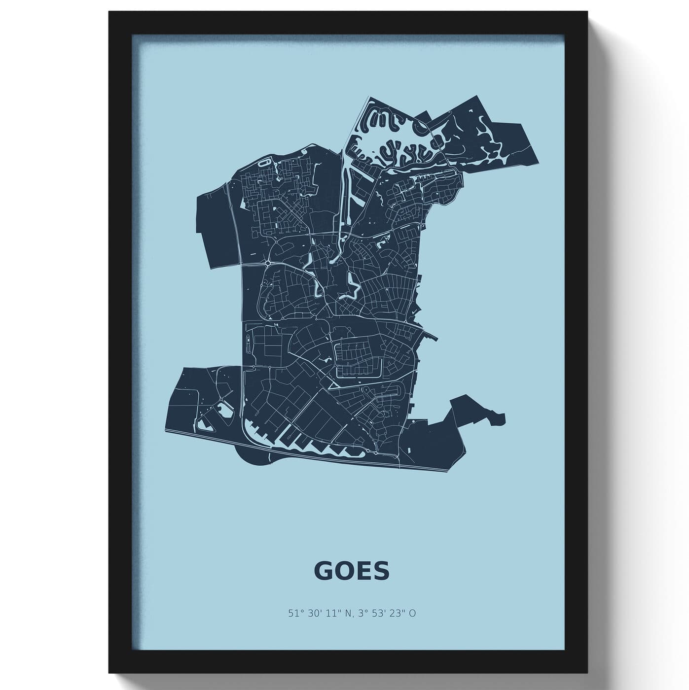 Poster Goes - Blauw
