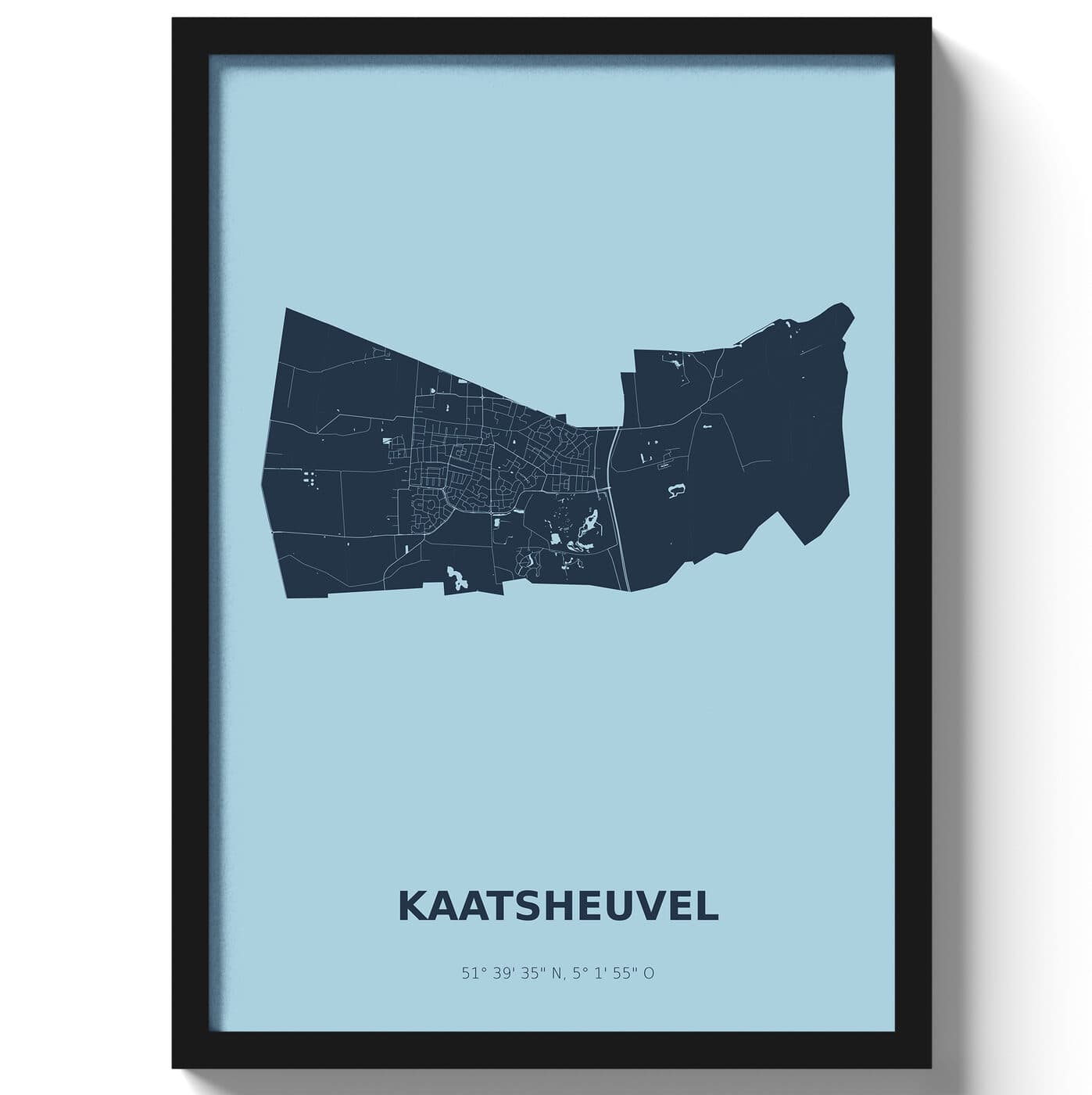 Poster Kaatsheuvel - Blauw