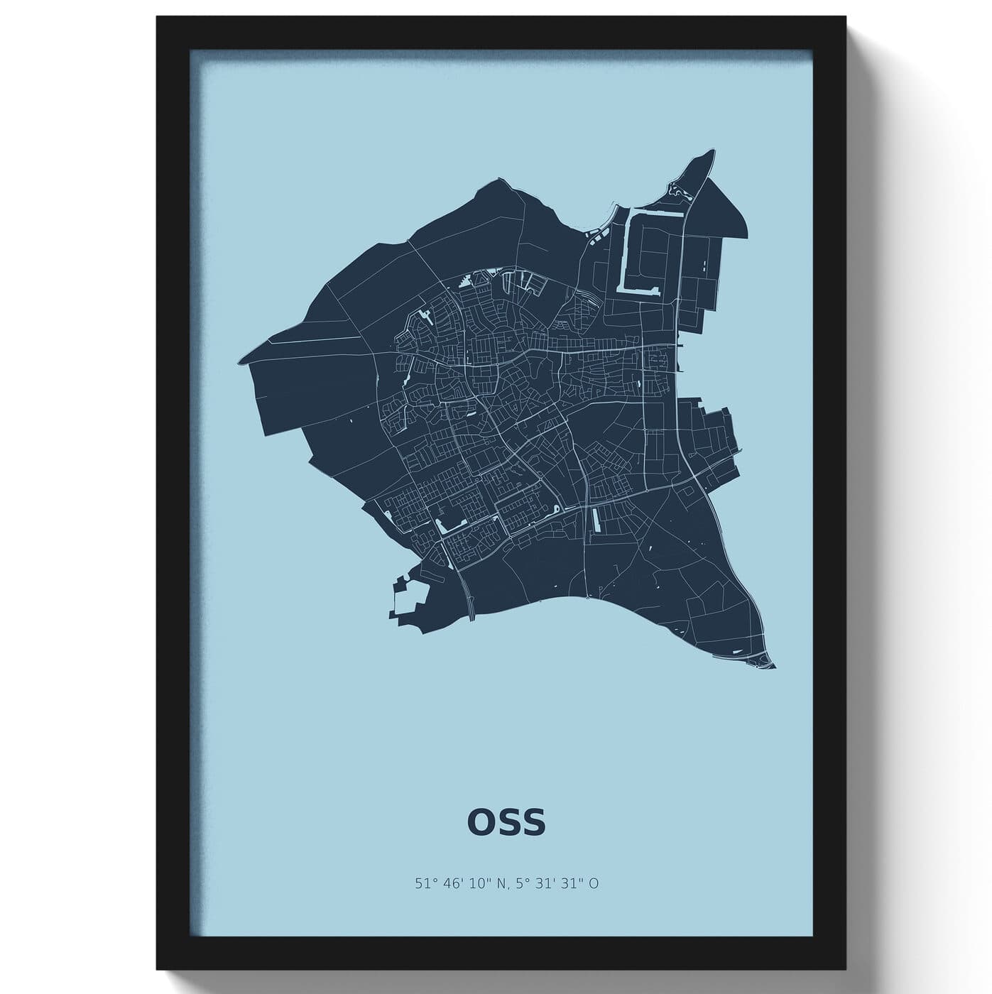 Poster Oss - Blauw