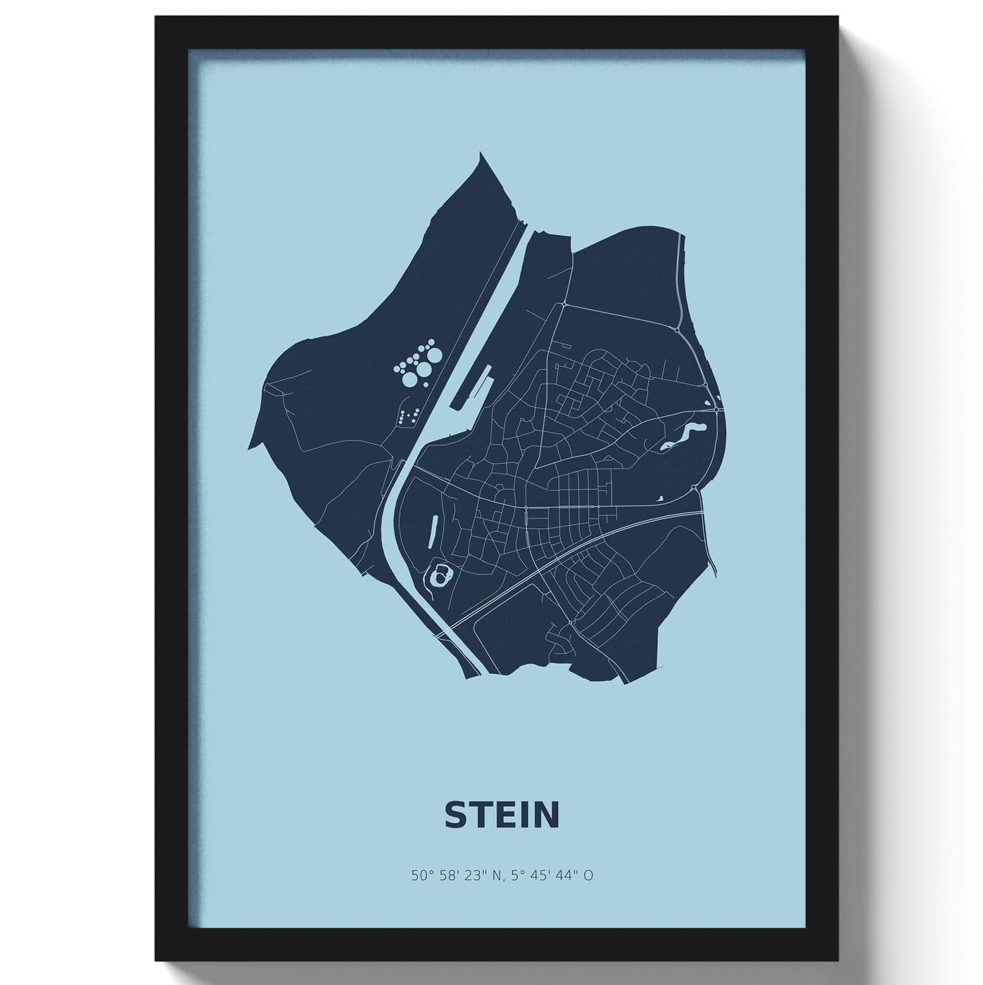 Poster Stein - Blauw