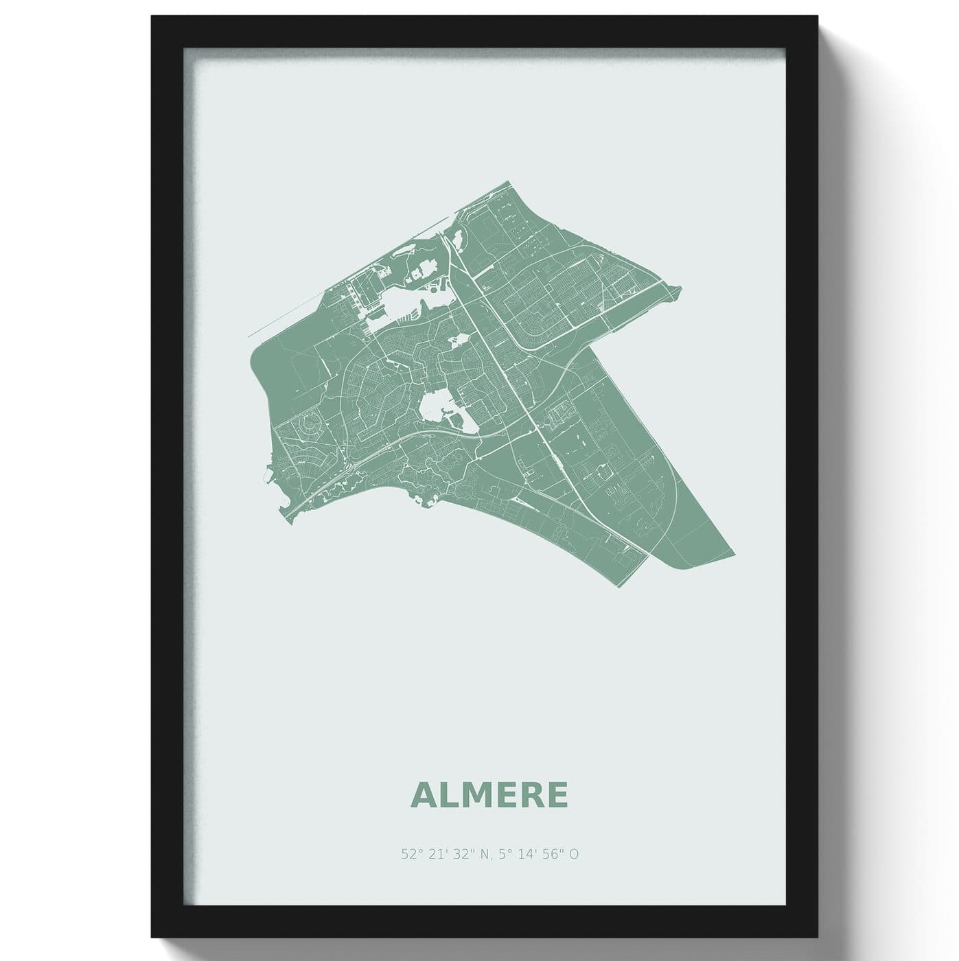 Poster Almere - Groen