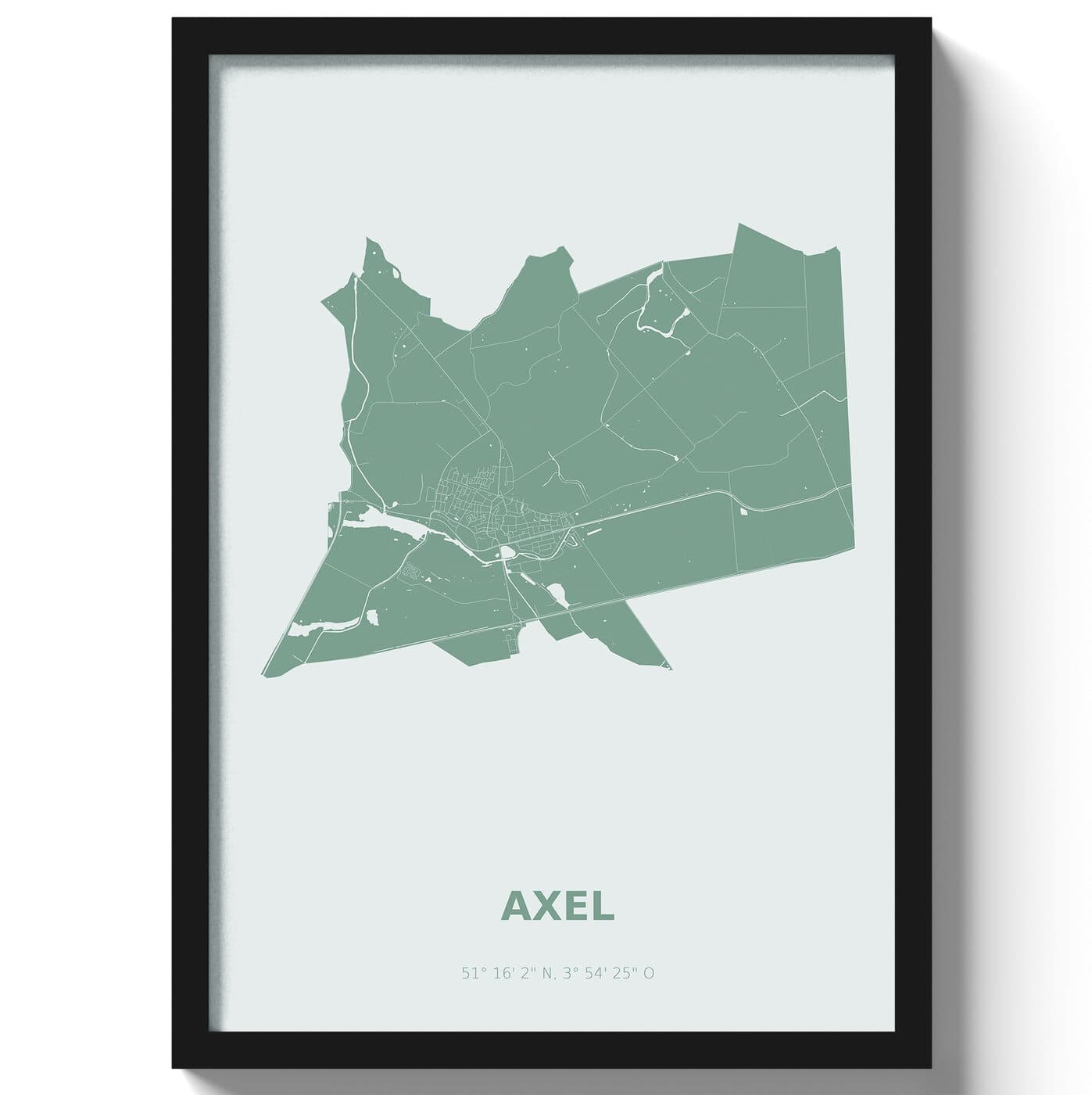Poster Axel - Groen
