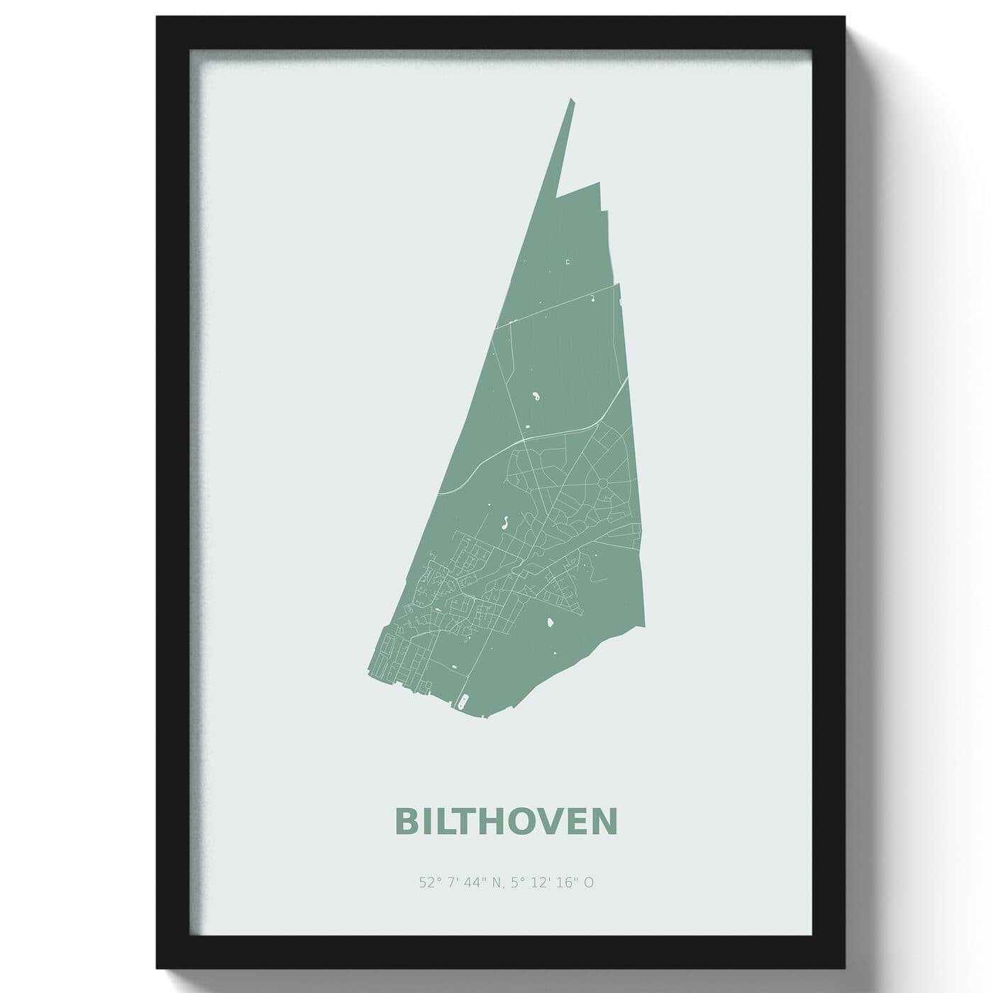Poster Bilthoven - Groen