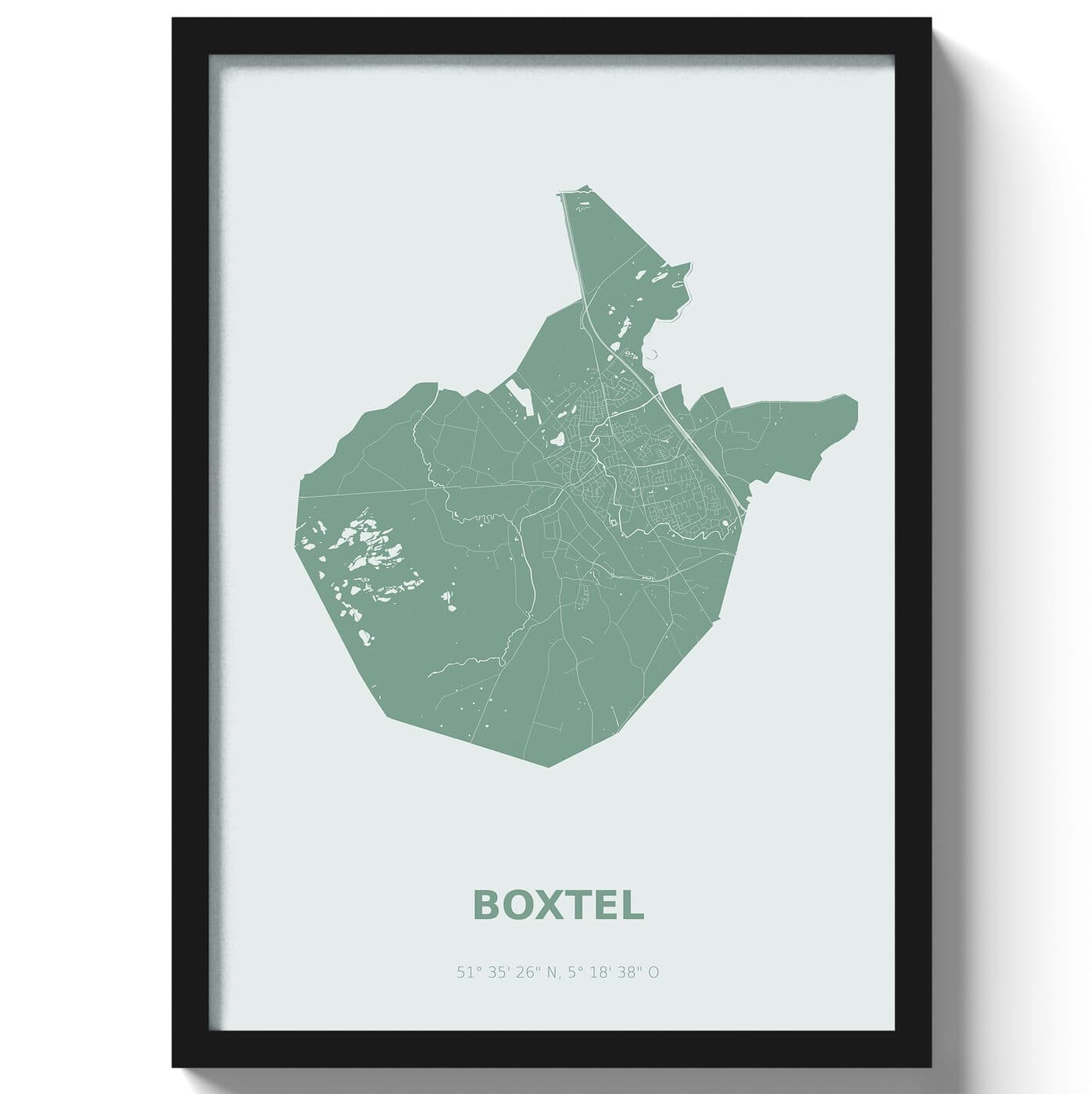 Poster Boxtel - Groen