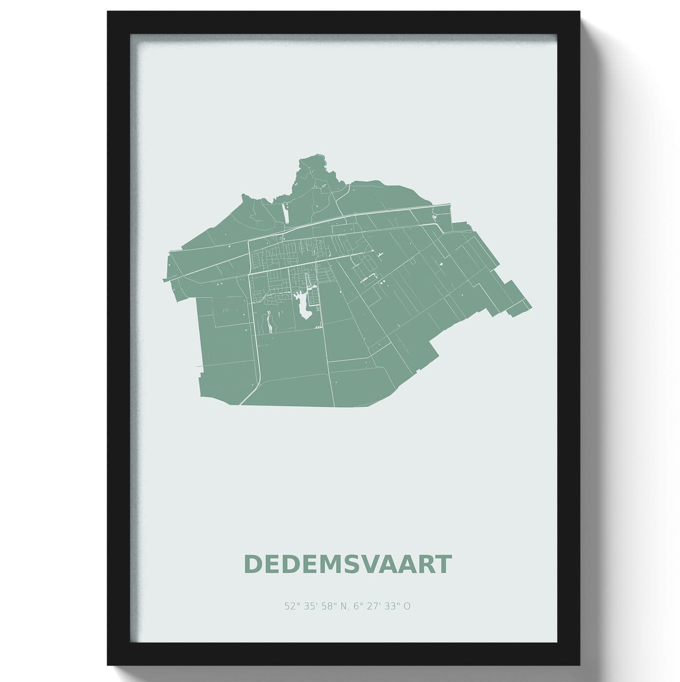 Poster Dedemsvaart - Groen
