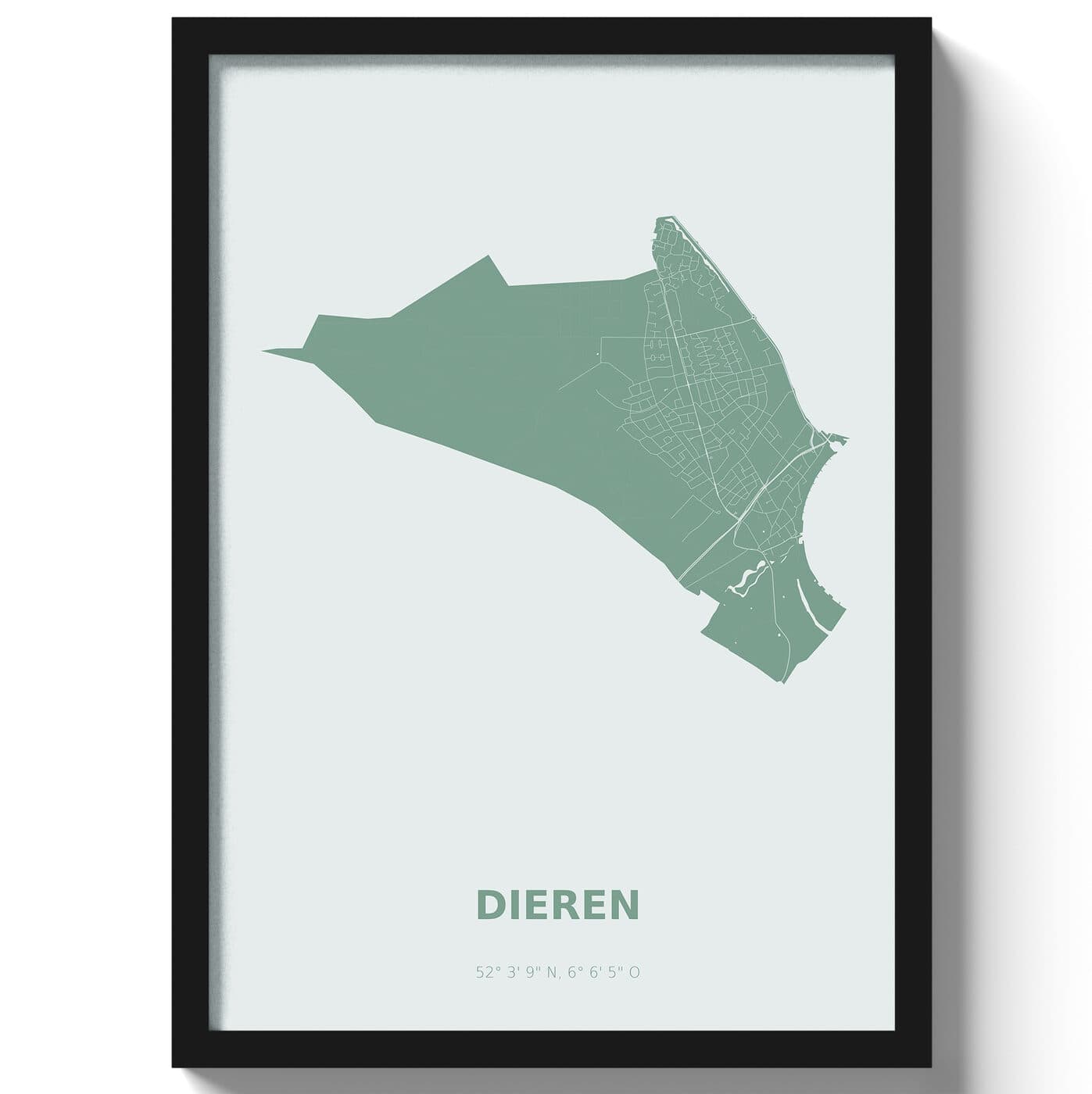 Poster Dieren - Groen