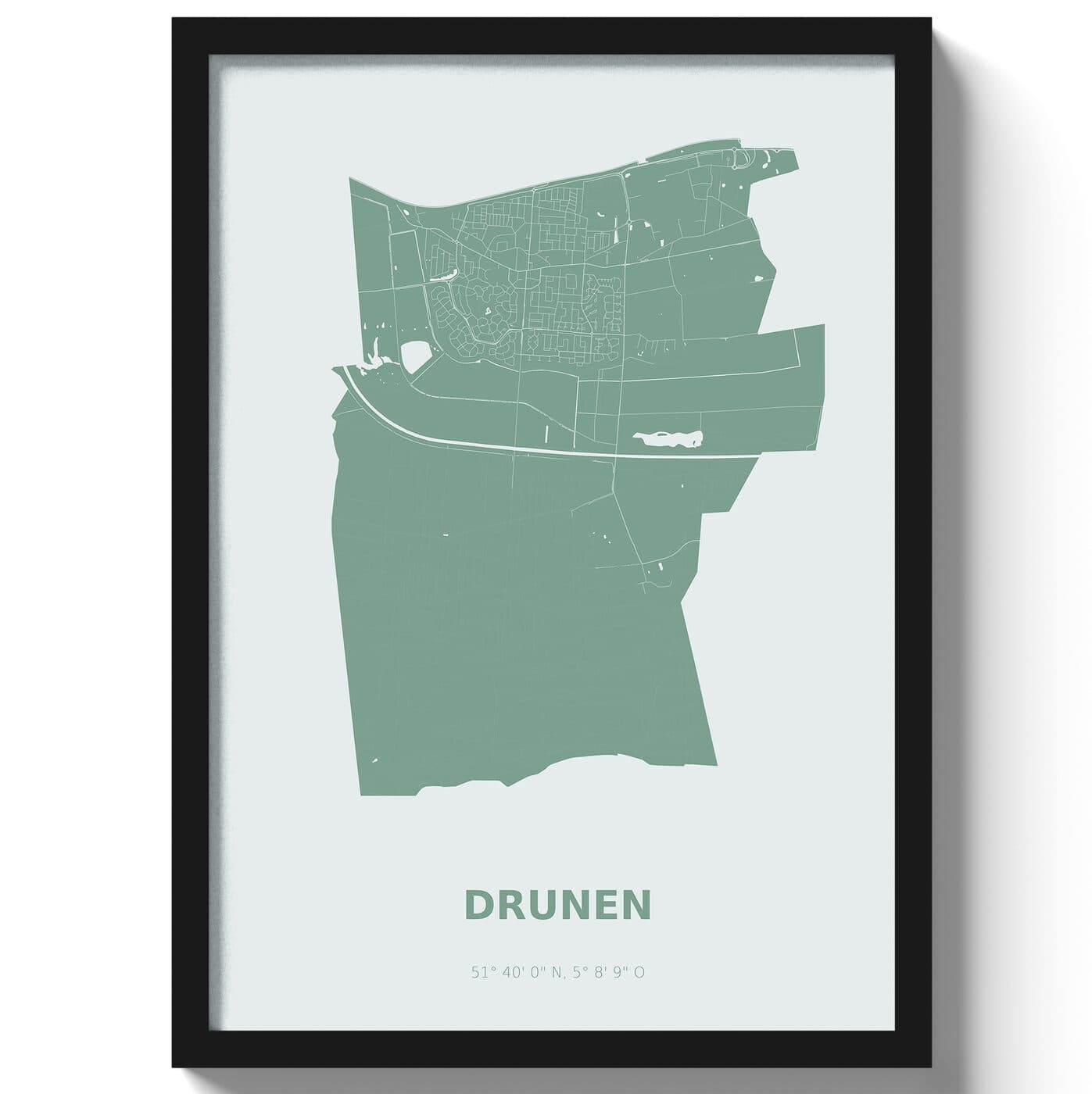 Poster Deurne - Groen