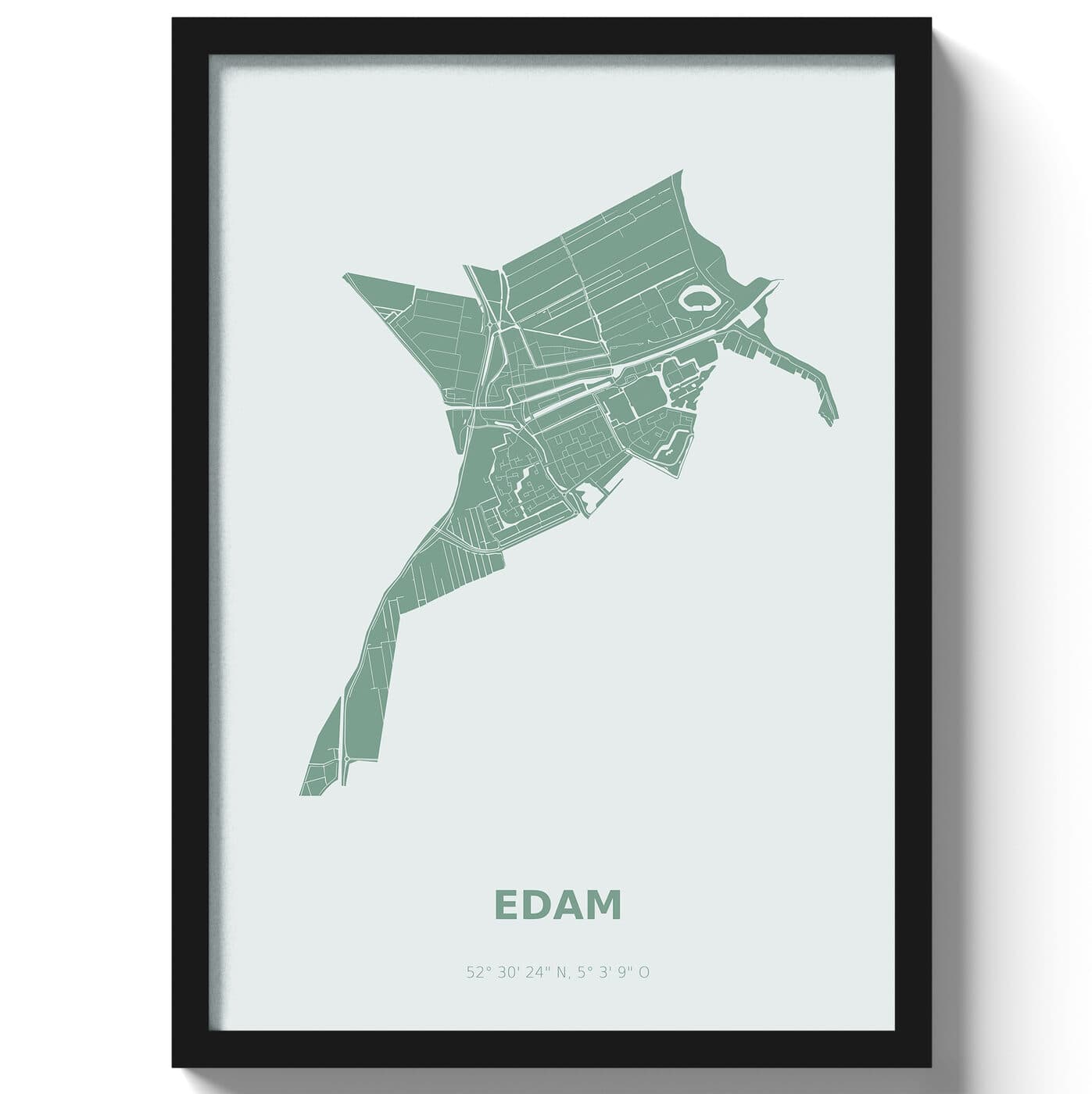 Poster Edam - Groen