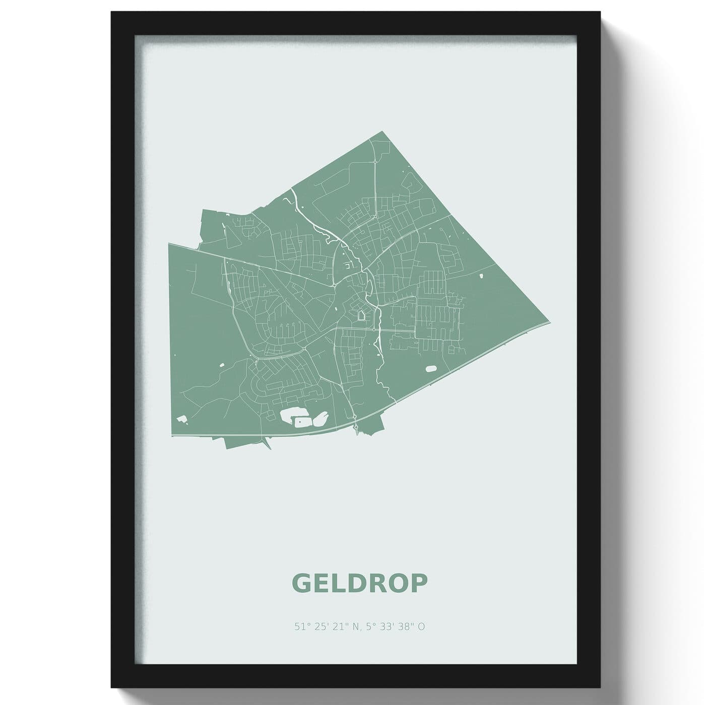 Poster Geldrop - Groen