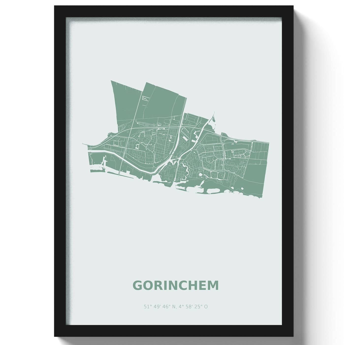 Poster Gorinchem - Groen
