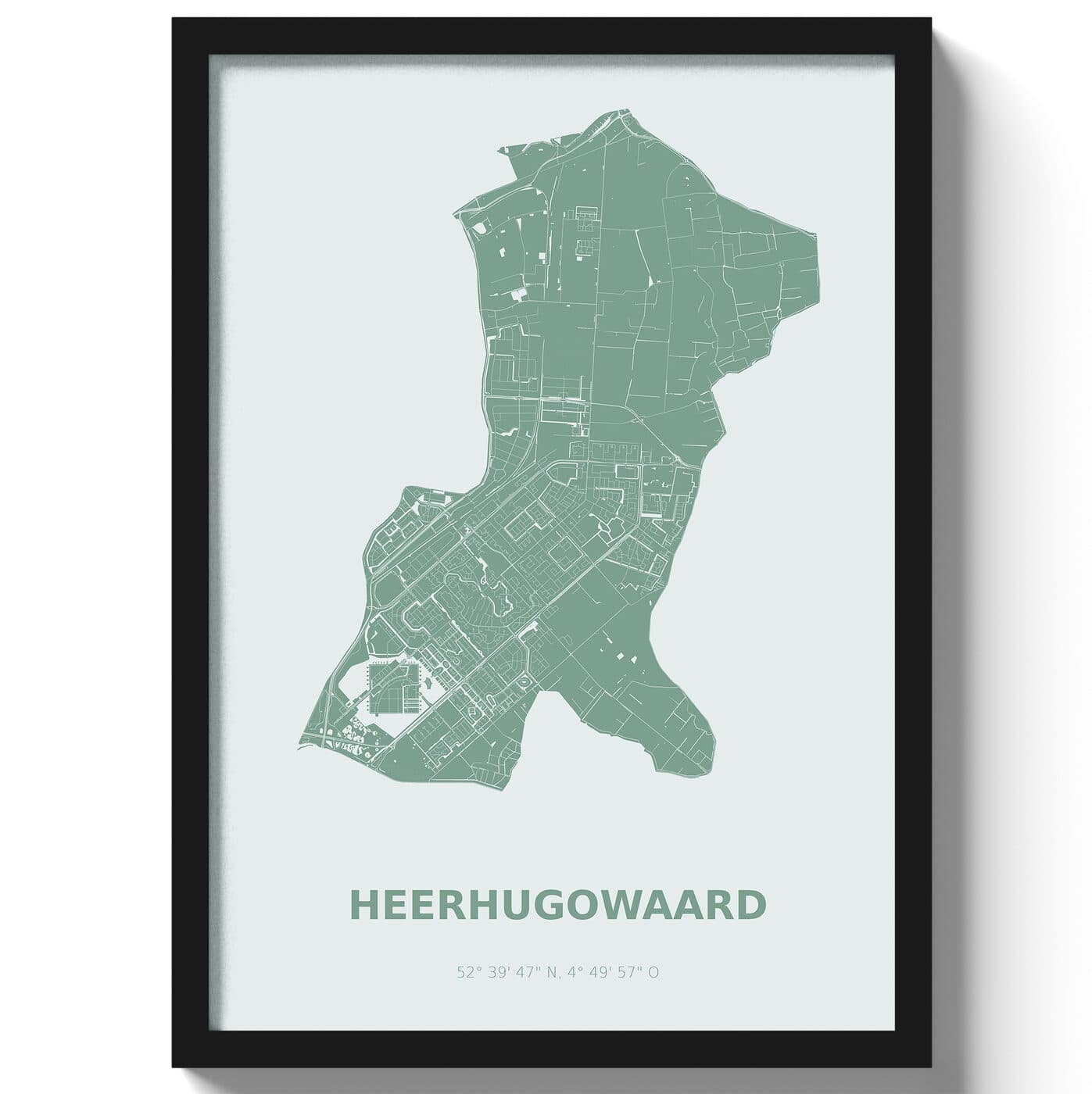 Poster Heerhugowaard - Groen