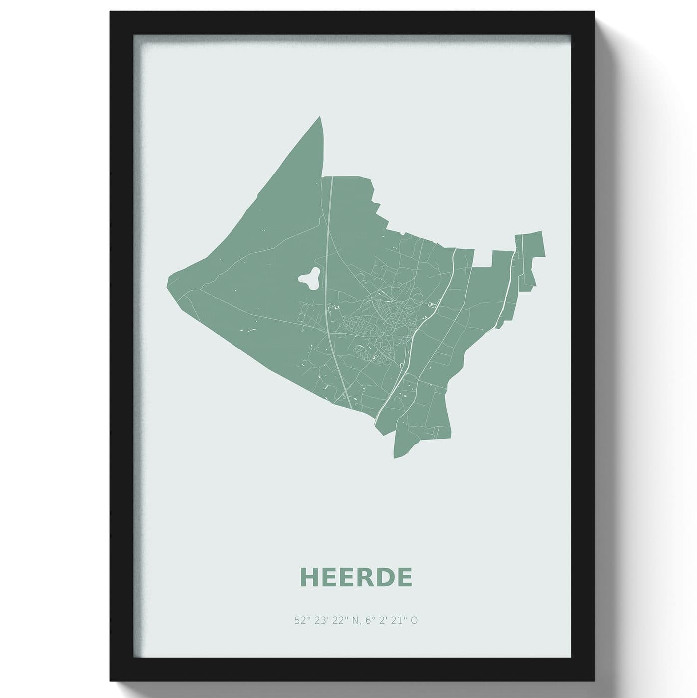 Poster Heerde - Groen