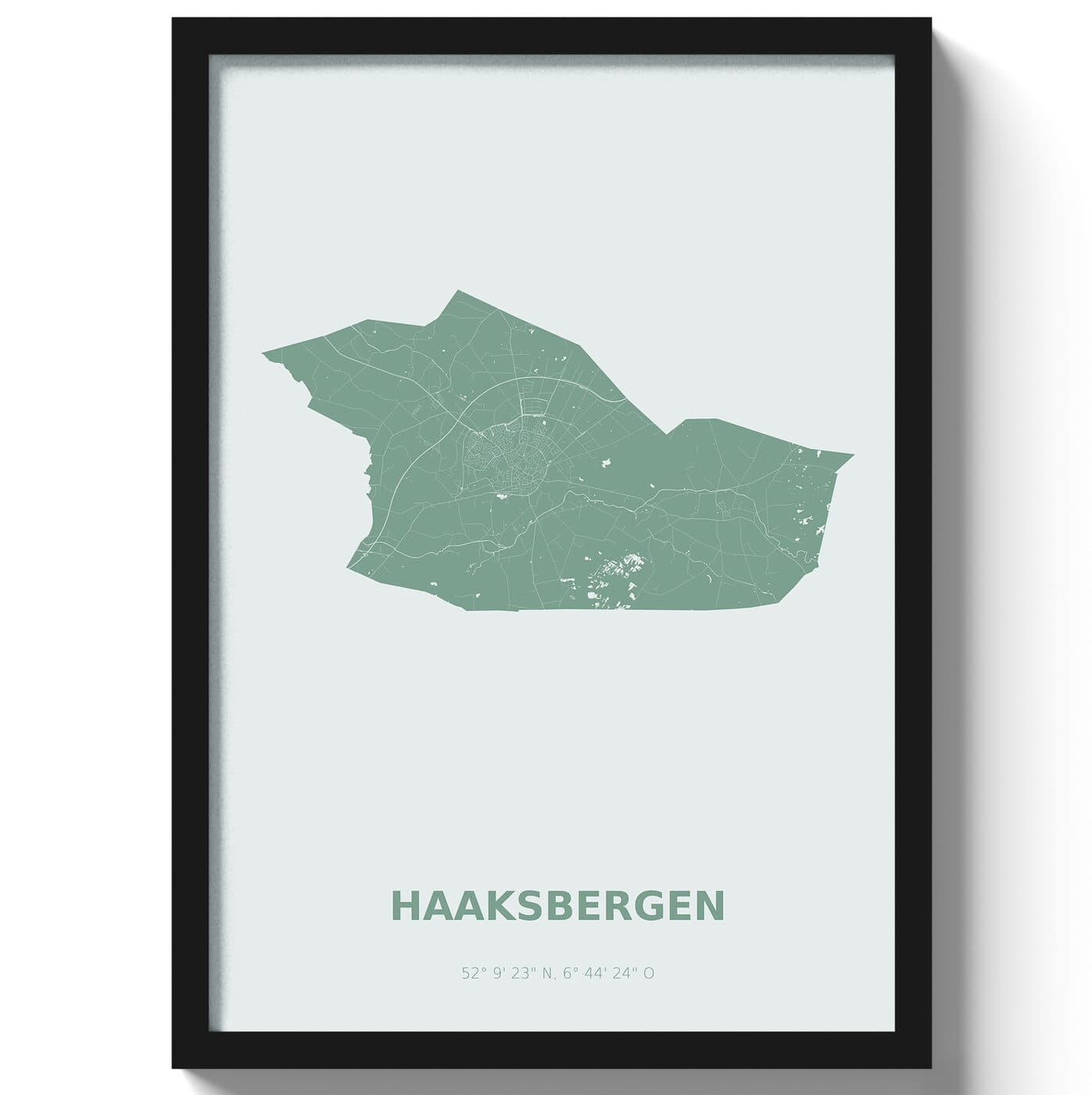 Poster Haaksbergen - Groen