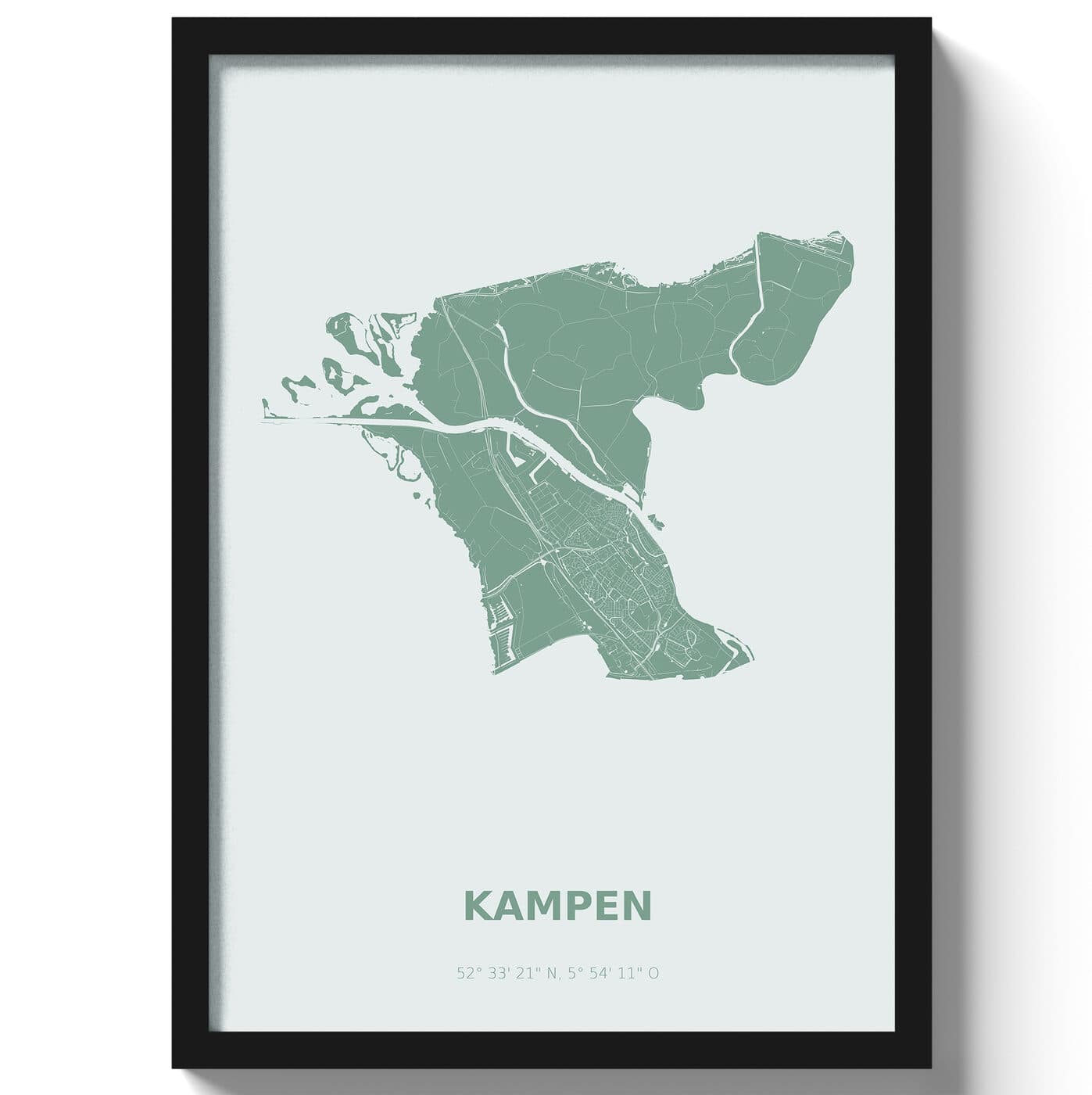 Poster Kampen - Groen