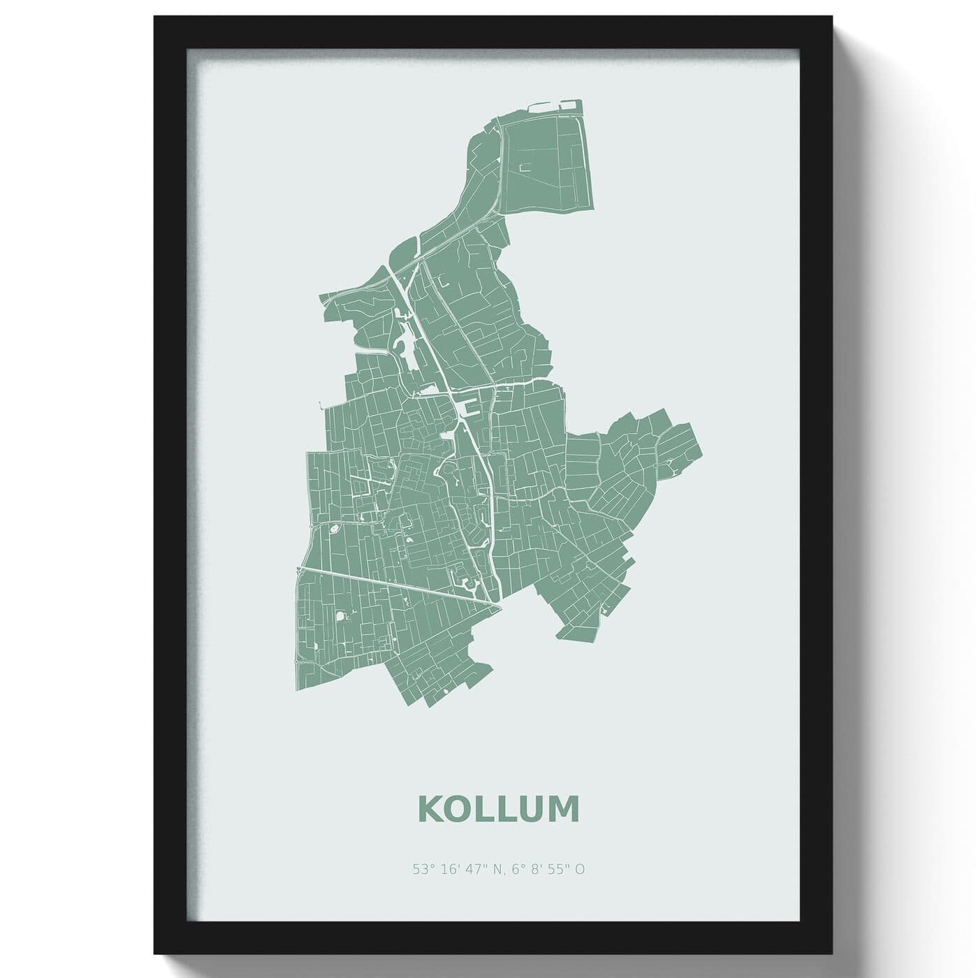 Poster Kollum - Groen