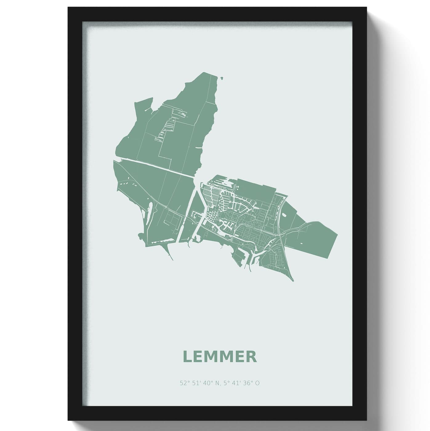 Poster Lemmer - Groen
