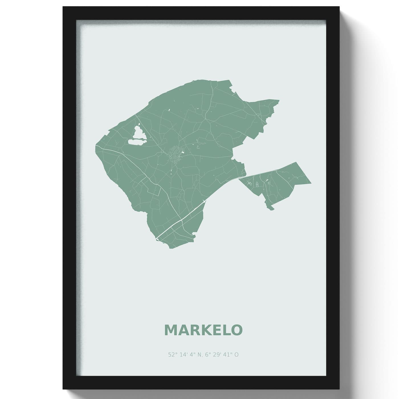 Poster Markelo - Groen