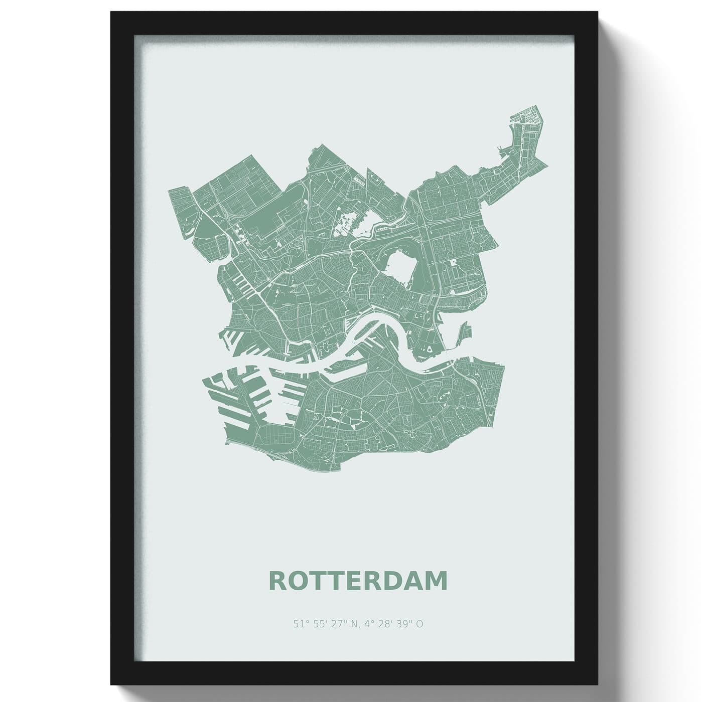 Poster Rotterdam - Groen