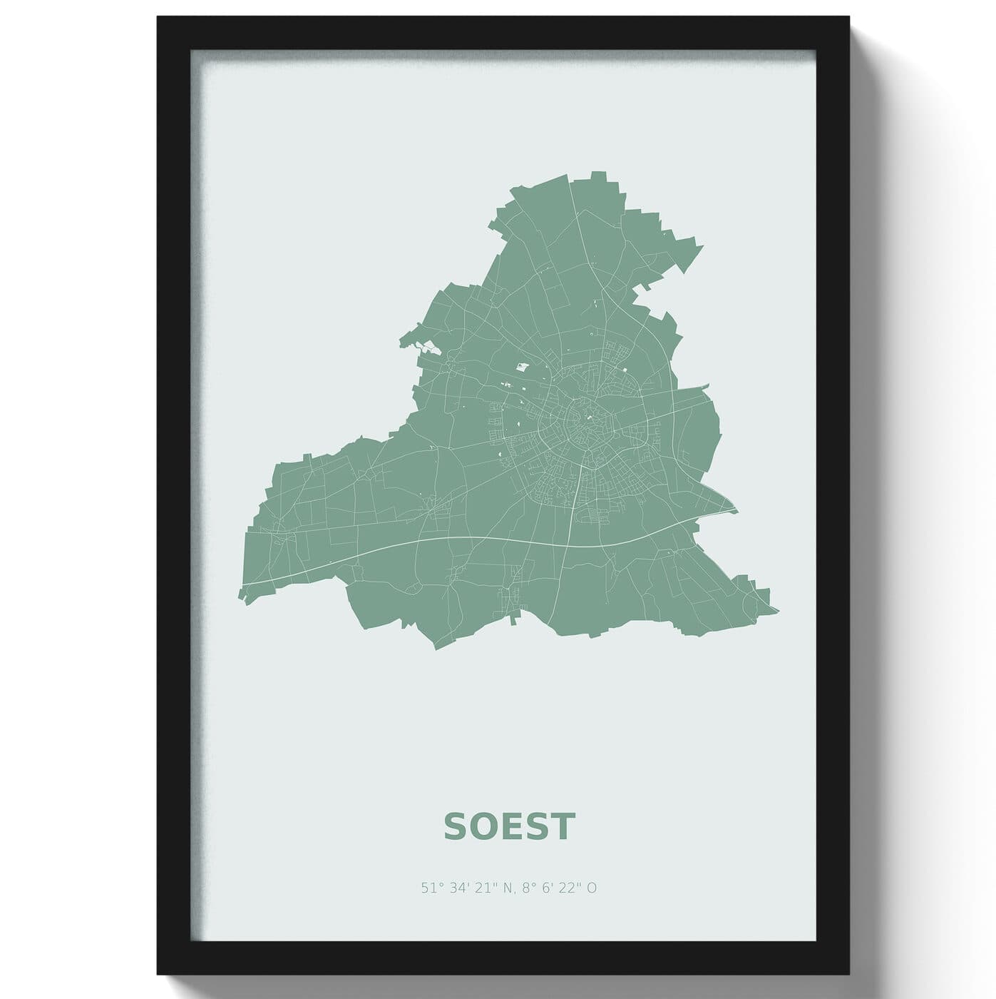 Poster Soest - Groen