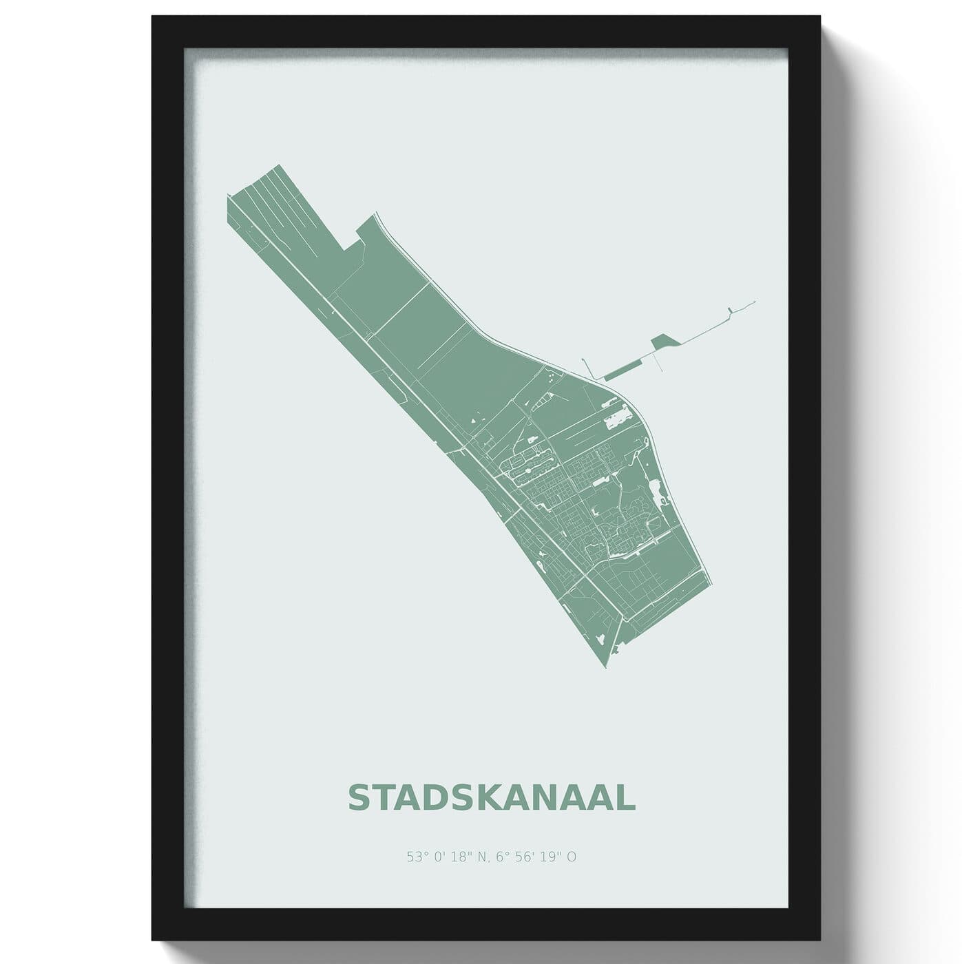 Poster Stadskanaal - Groen