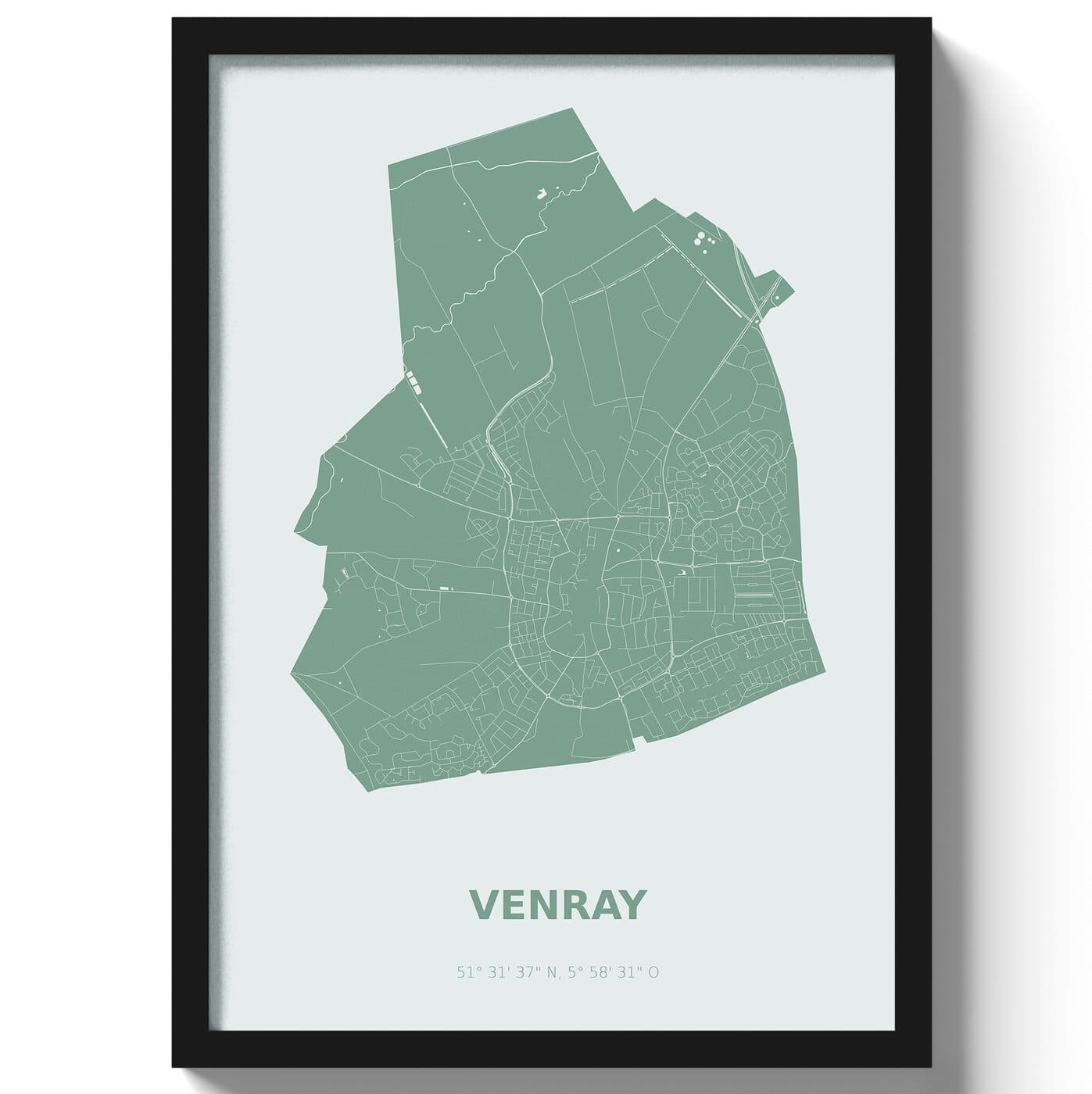 Poster Venray - Groen