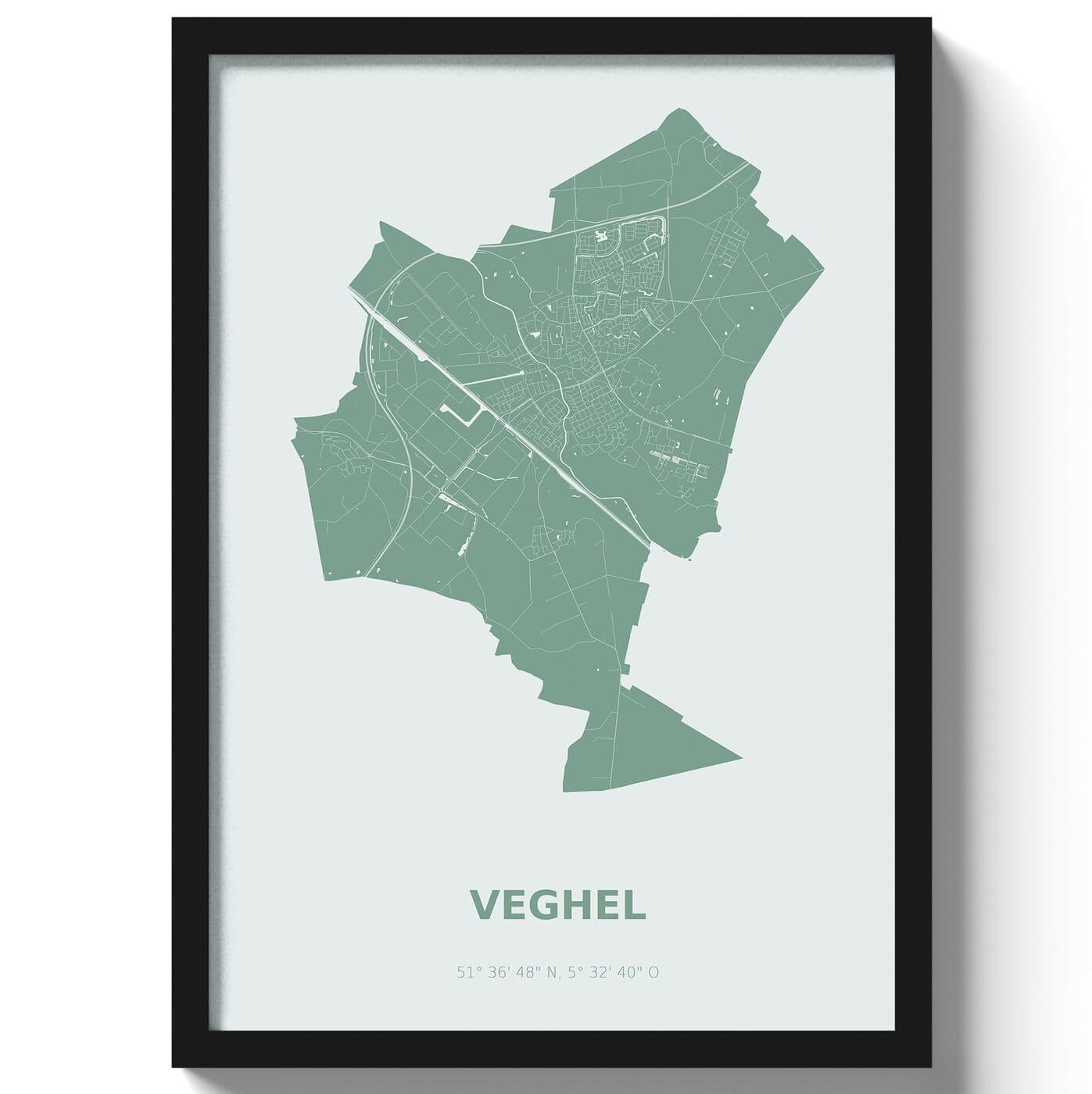 Poster Veghel - Groen
