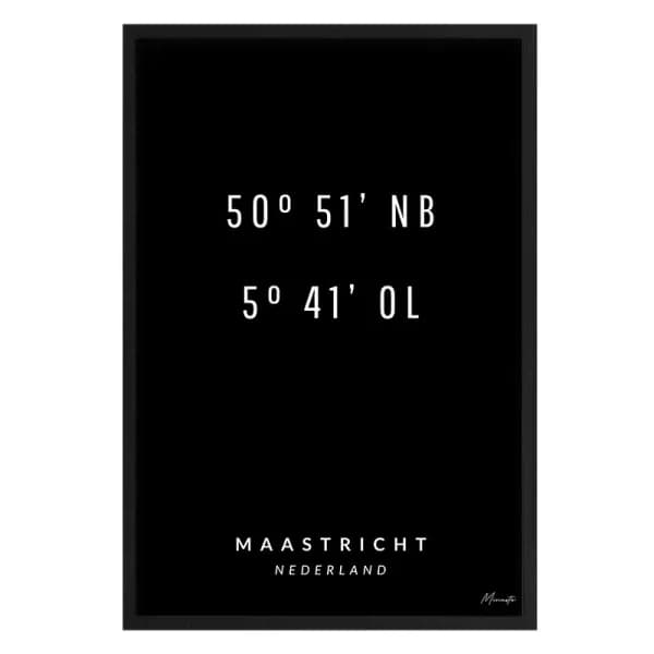 Coördinaten Maastricht