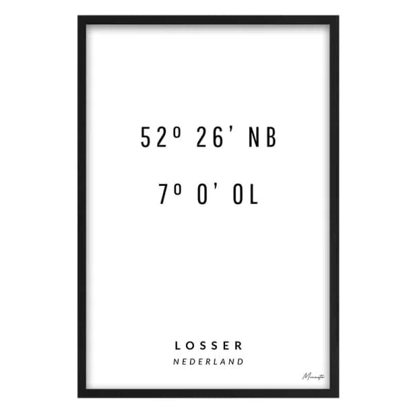 Coördinaten Losser
