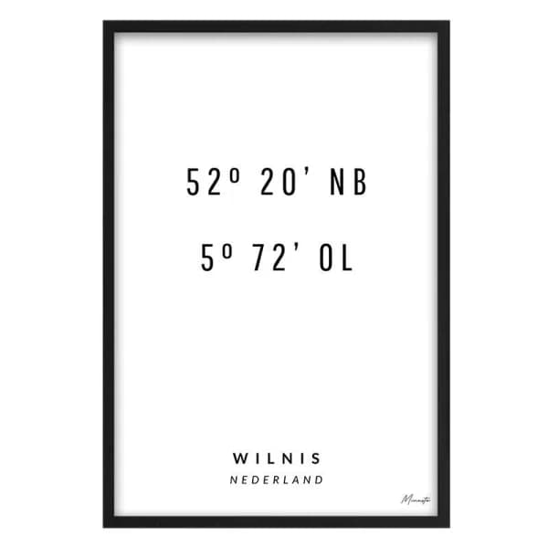 Coördinaten Wilnis