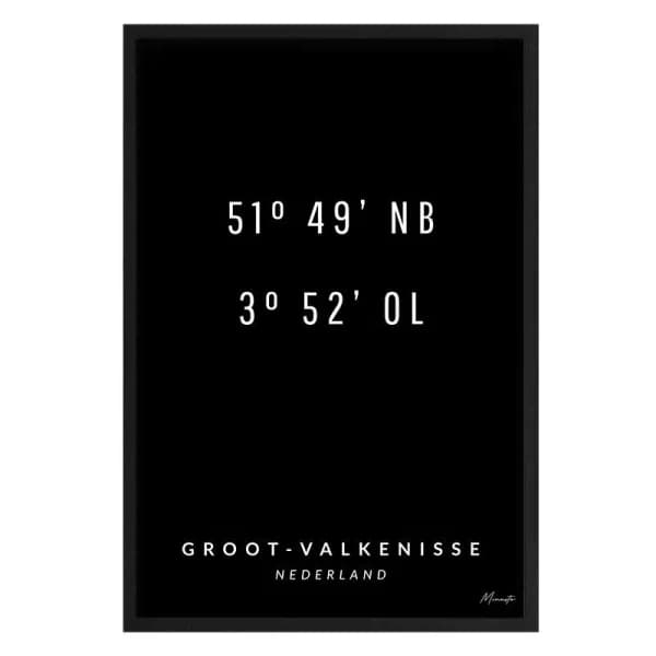Coördinaten Groot-Valkenisse