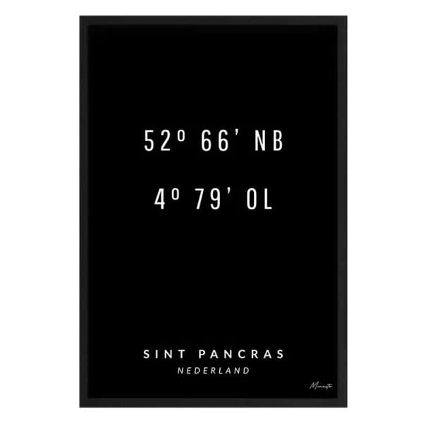 Coördinaten Sint Pancras