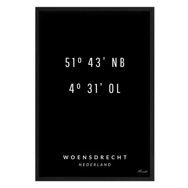 Coördinaten Woensdrecht