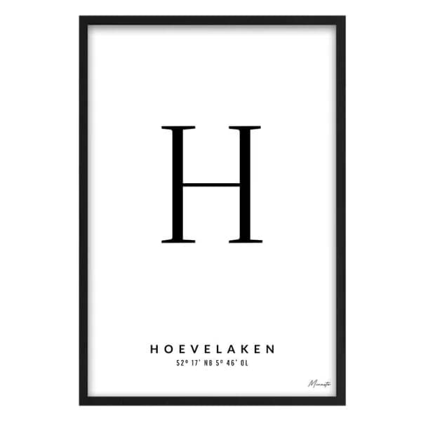 Letter H Hoevelaken