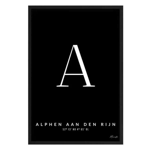 Letter A Alphen aan den Rijn