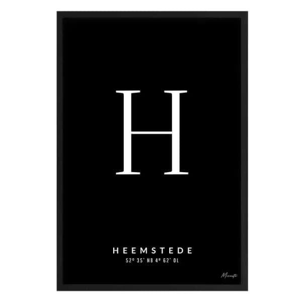 Letter H Heemstede