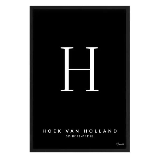 Letter H Hoek van Holland