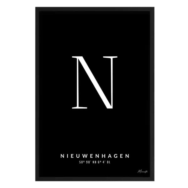 Letter N Nieuwenhagen