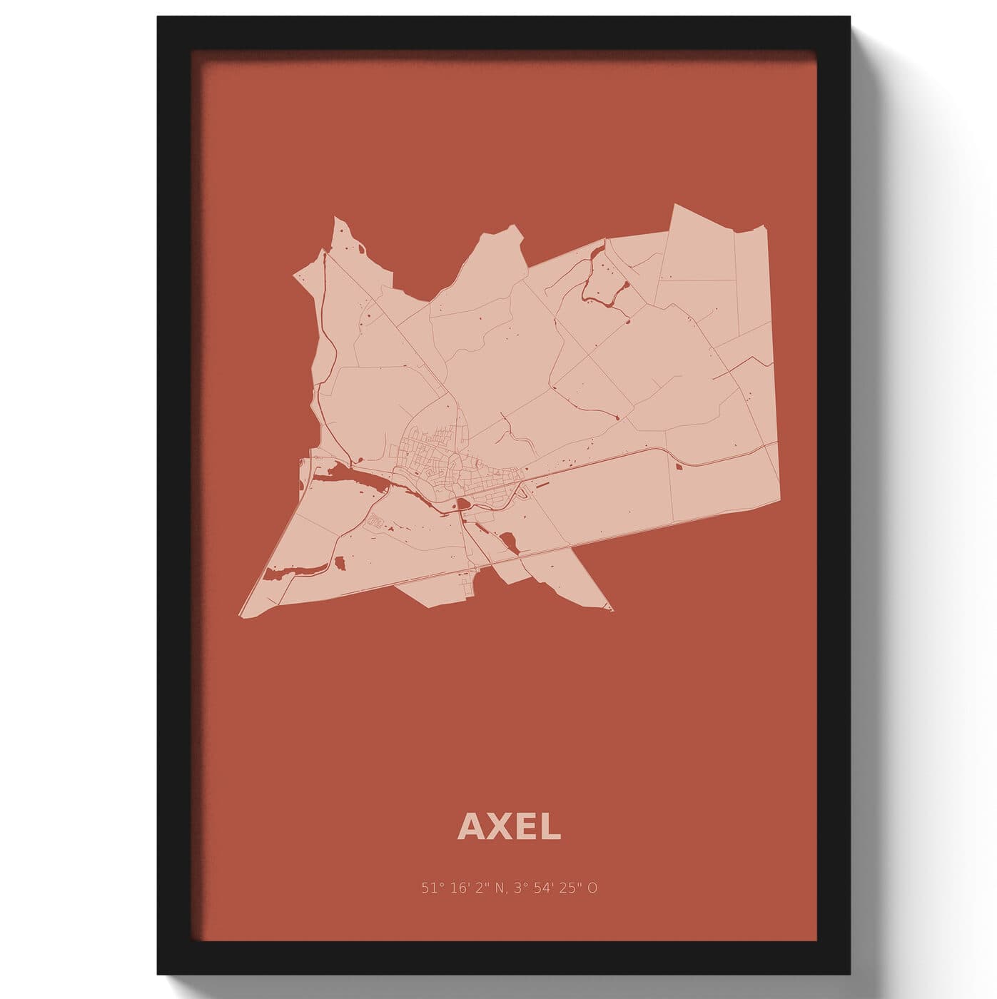 Poster Axel - Rood