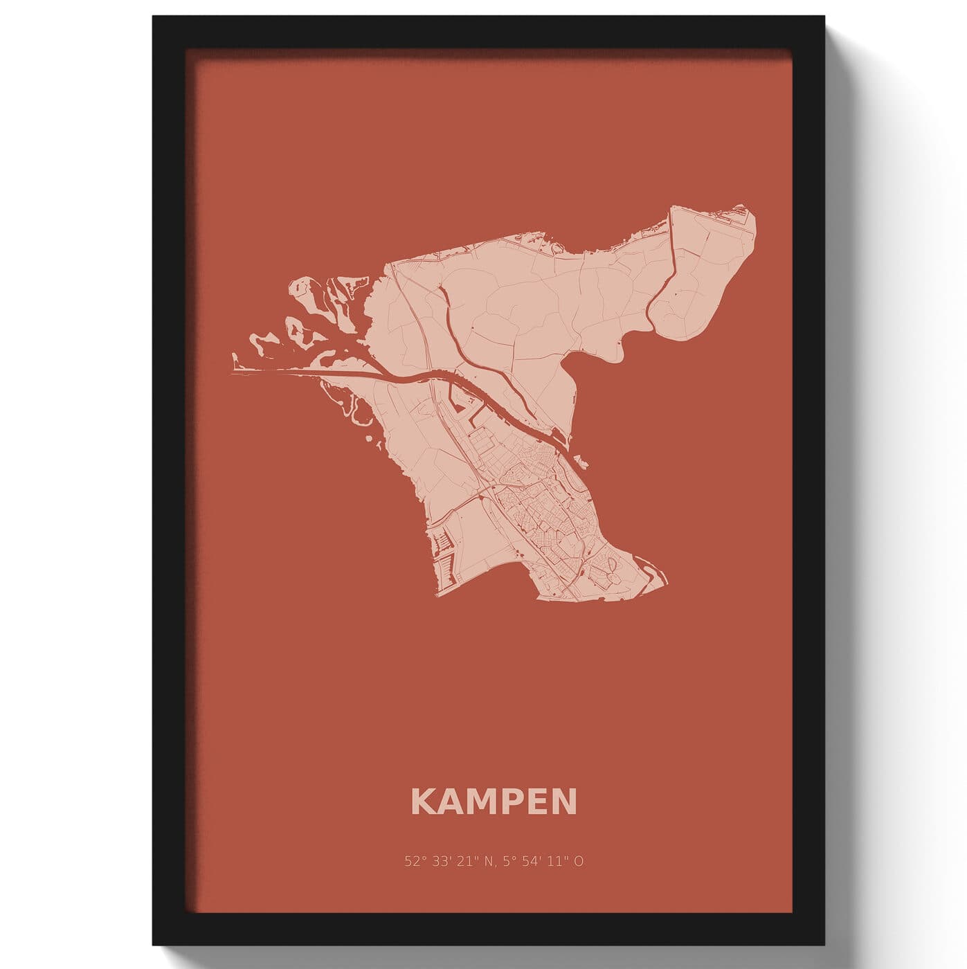 Poster Kampen - Rood