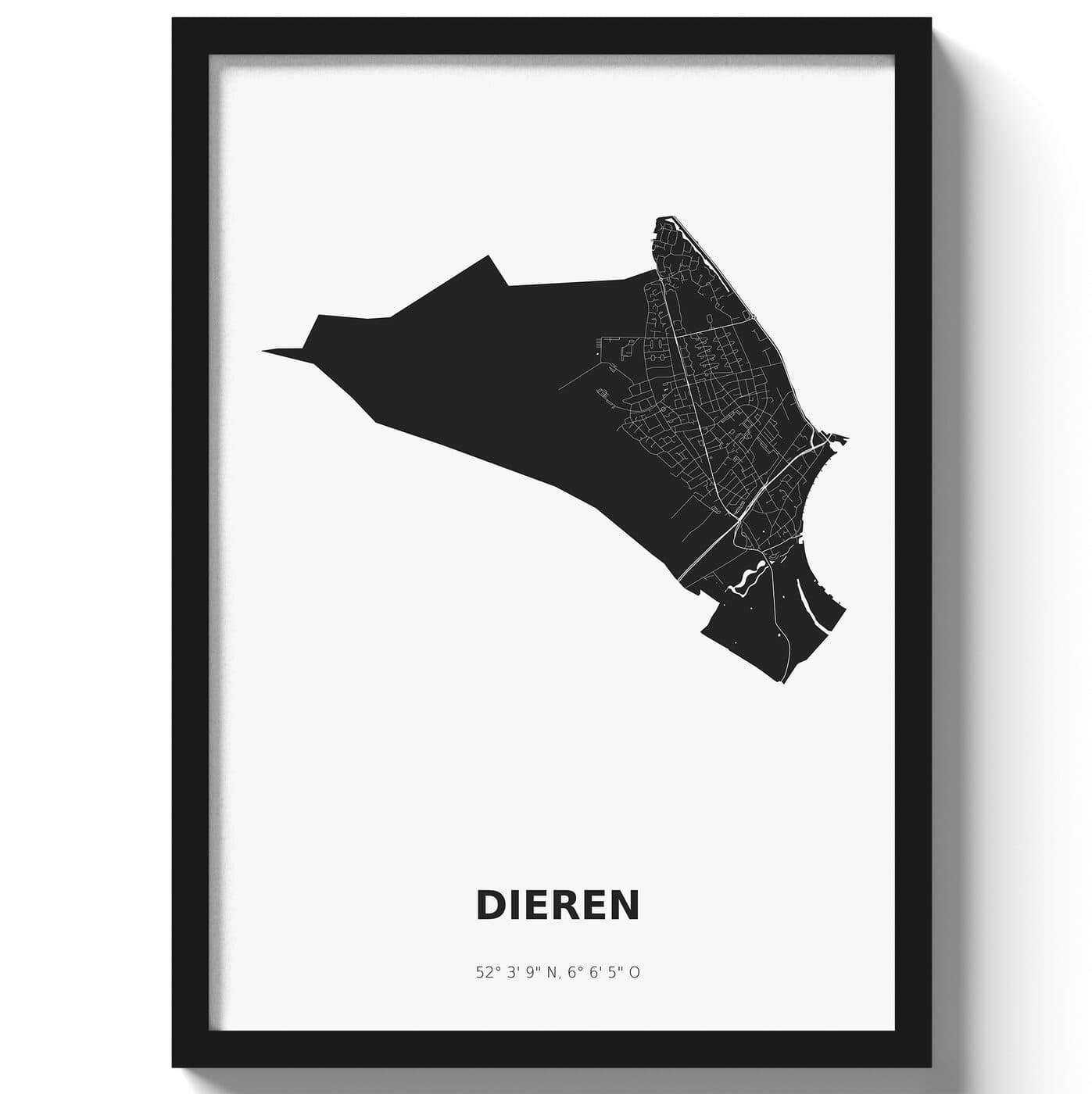 Poster Dieren - Zwart/Wit