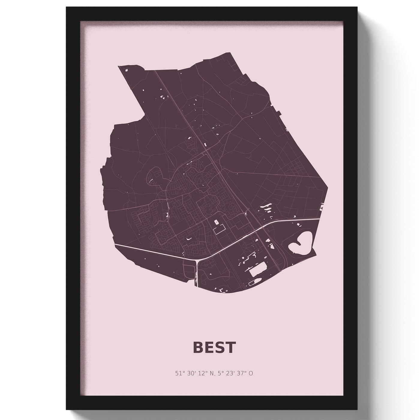 Poster Best - Paars