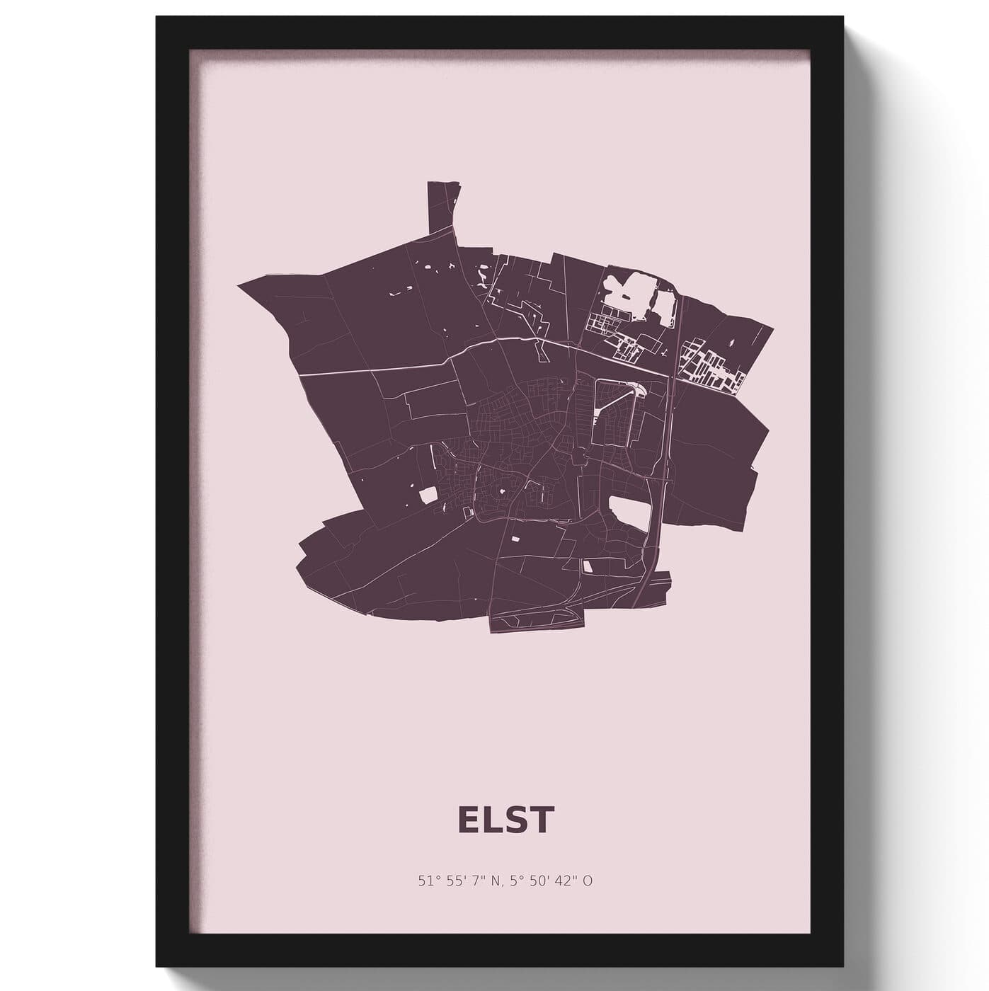 Poster Elst - Paars