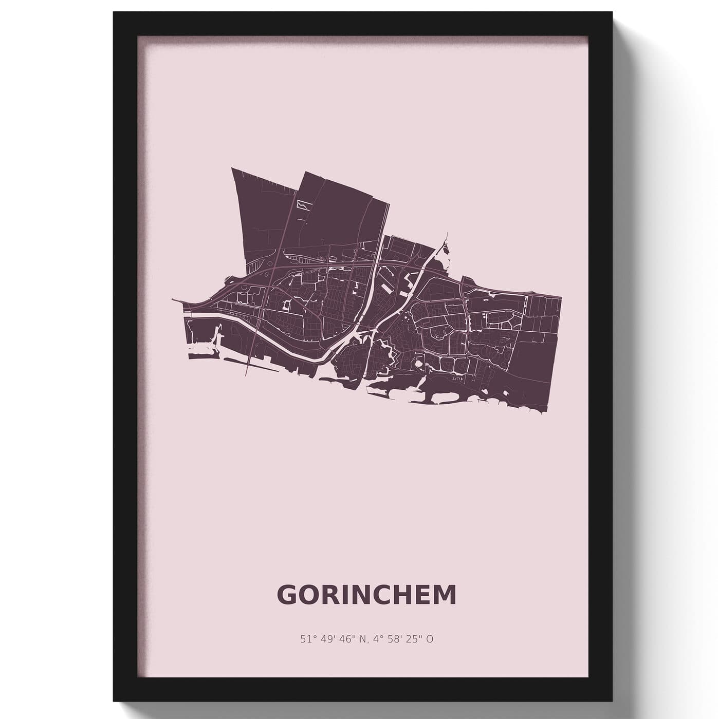 Poster Gorinchem - Paars